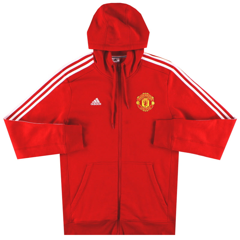 2015-16 Manchester United adidas Full Zip Jacket M