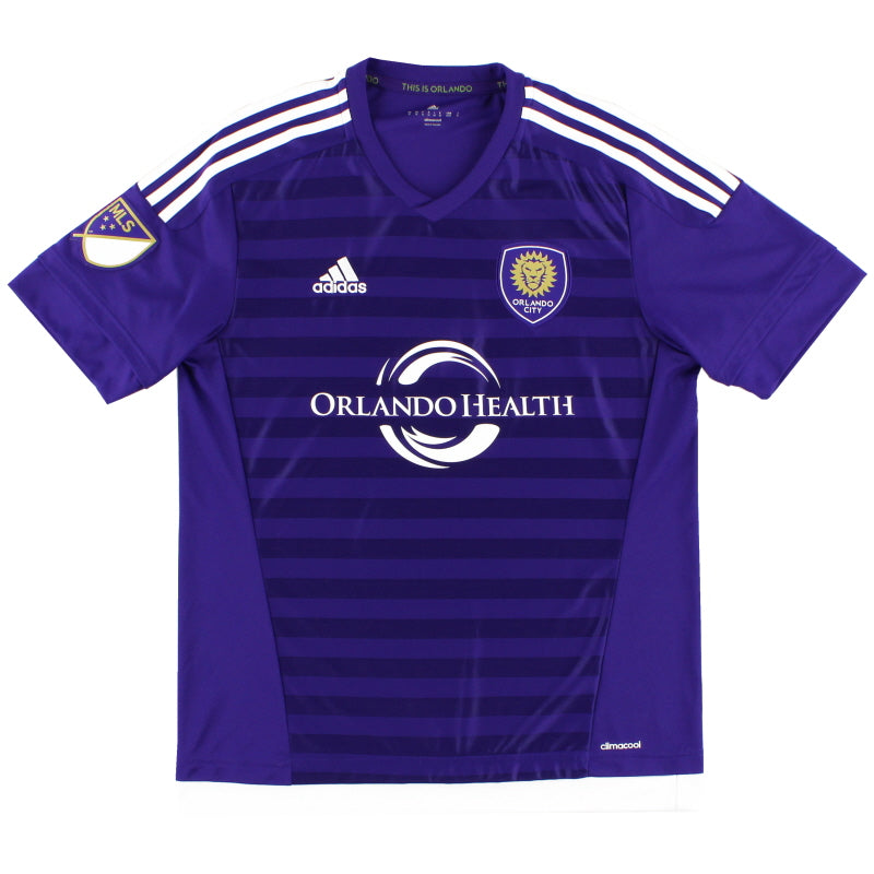 2015-16 Orlando City adidas Home Shirt S