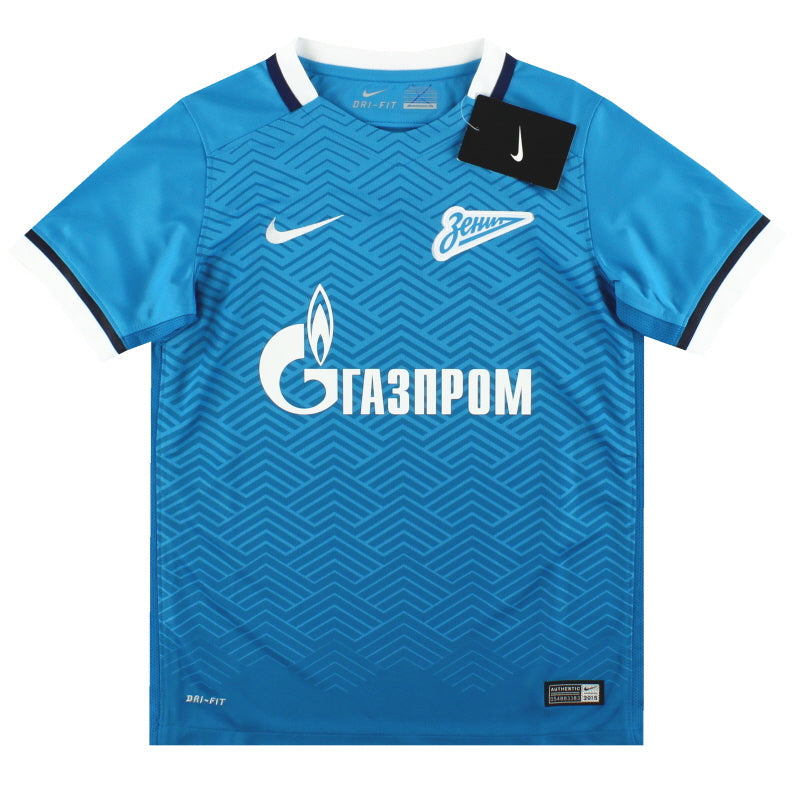 2015-16 Zenit St. Petersburg Nike Home Shirt *BNIB* Youth XS