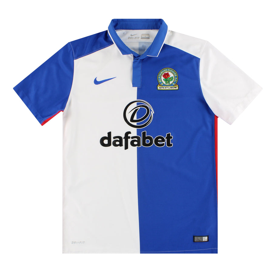 2015-16 Blackburn Nike Home Shirt M