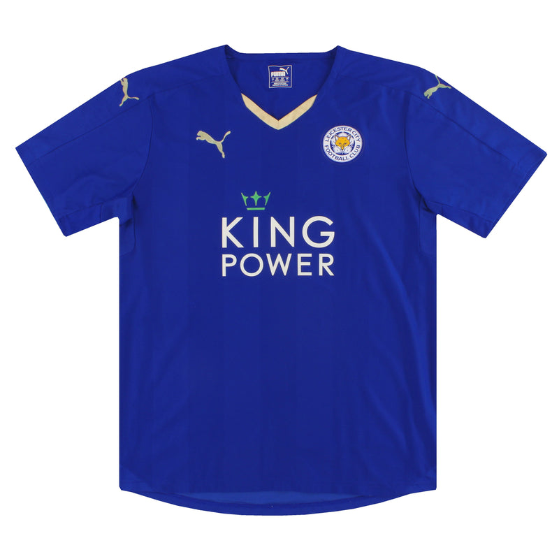 2015-16 Leicester Puma Home Shirt L