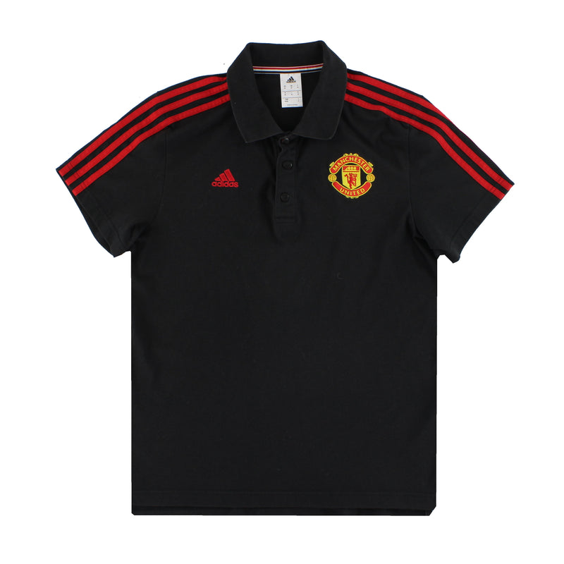 2015-16 Manchester United adidas Polo Shirt M
