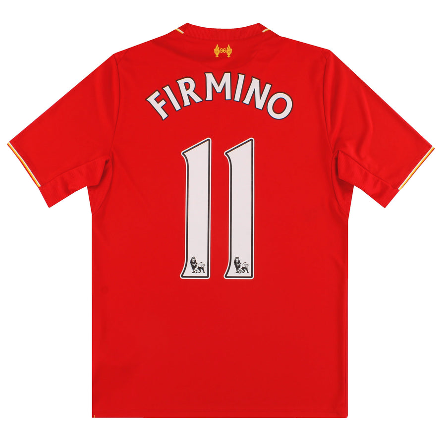 2015-16 Liverpool New Balance Home Shirt Firmino #11 S