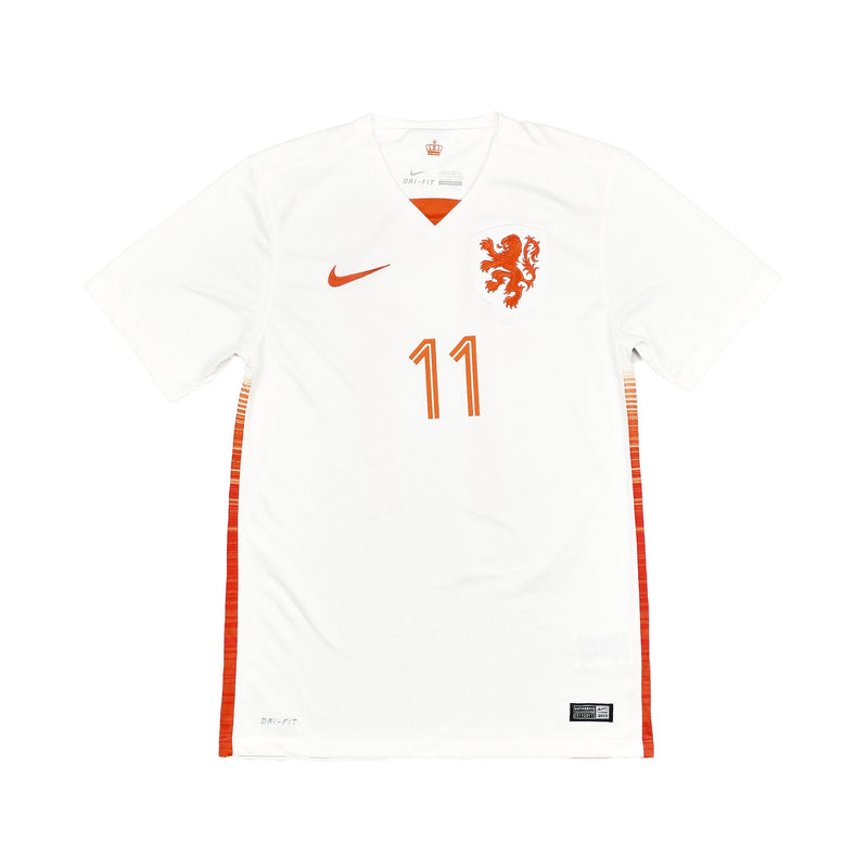 2015 Netherlands Robben #11 Away Shirt (S) Nike