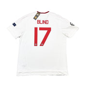 2015/16 Manchester United Blind #17 *BNWT* Authentic C/L Away Shirt (XXL) Adidas