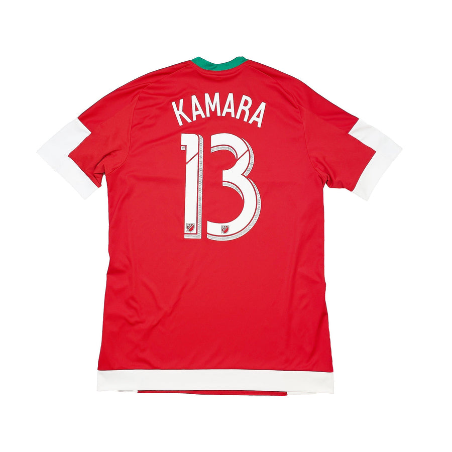 2015/16 New England Revolutions Kamara #13 Away Shirt (S) Adidas
