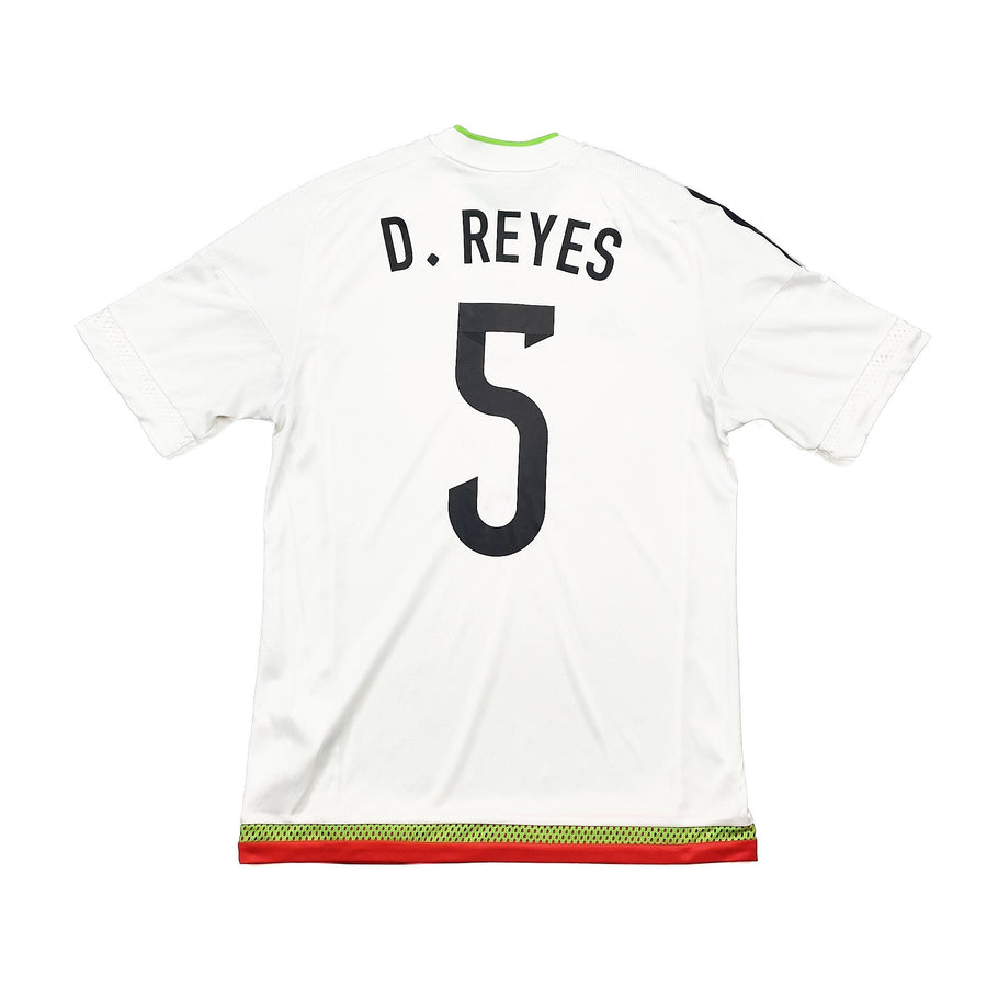 2015/17 Mexico D.Reyes #5 *Player Issue* Away Shirt (M) Adidas