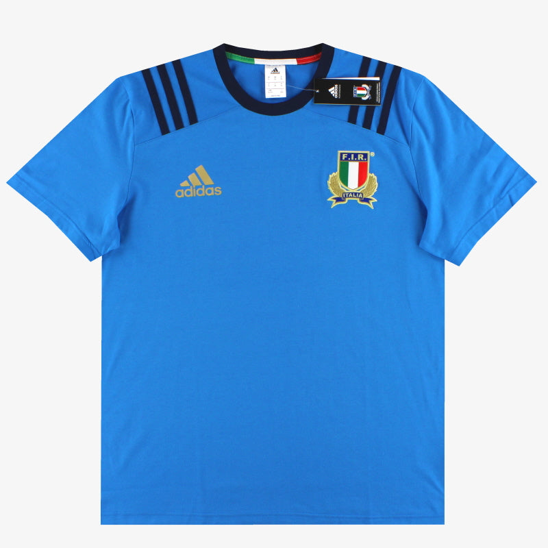 2016-17 adidas Italy Rugby Leisure Tee *BNIB* XXL