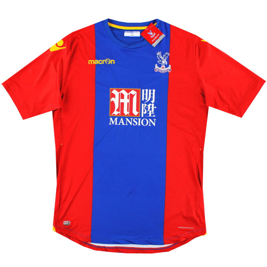 2016-17 Crystal Palace Macron Player Issue Body Fit Home Shirt *BNIB* XXXXL