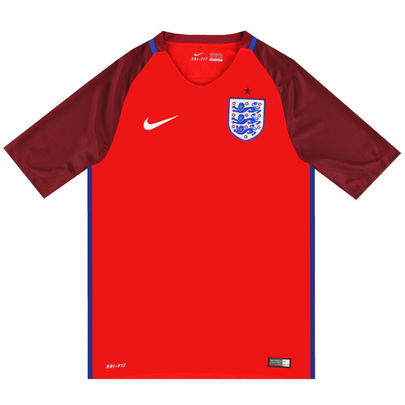 2016-17 England Nike Away Shirt *Mint* L - Classic Football Kit
