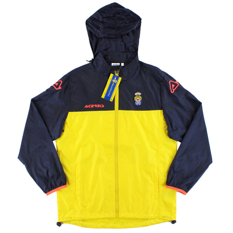 2016-17 Las Palmas Acerbis Full Zip Rain Jacket *BNIB* - Classic Football Kit