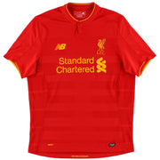 2016-17 Liverpool New Balance Home Shirt M.Boys