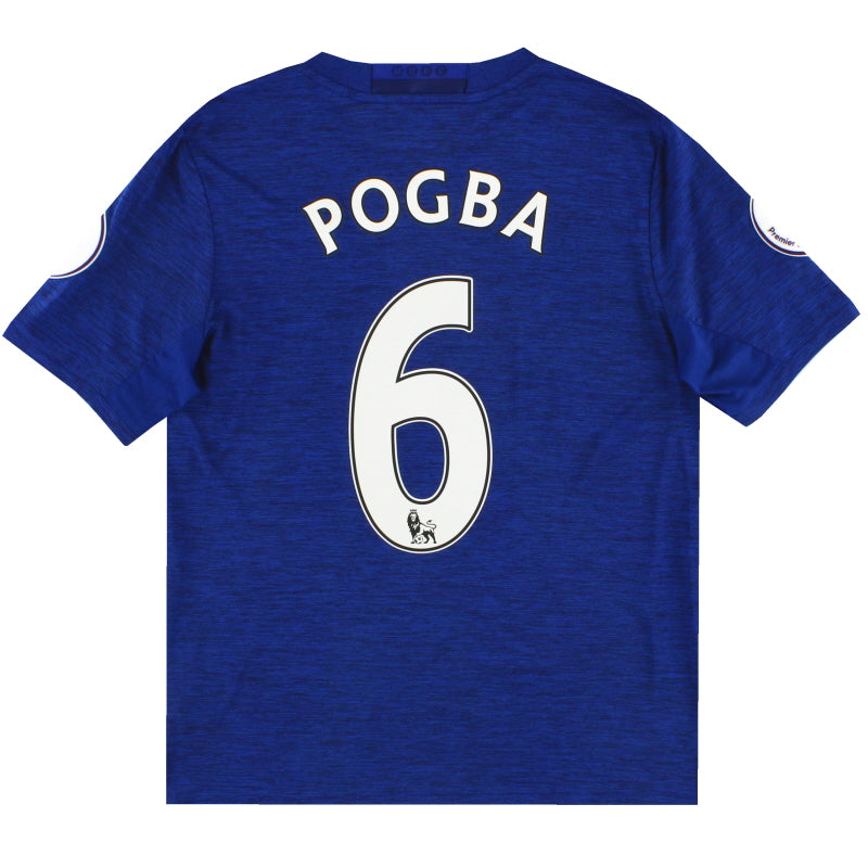 2016-17 Manchester United adidas Away Shirt Pogba #6 *Mint* XL.Boys