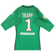 2016-17 Paris Saint-Germain Nike Authentic GK Shirt Trapp #1 *Mint* S
