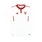 2016-17 Sevilla New Balance Home Shirt L/S *As New*