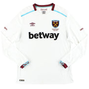 2016-17 West Ham Umbro Away Shirt L/S XL