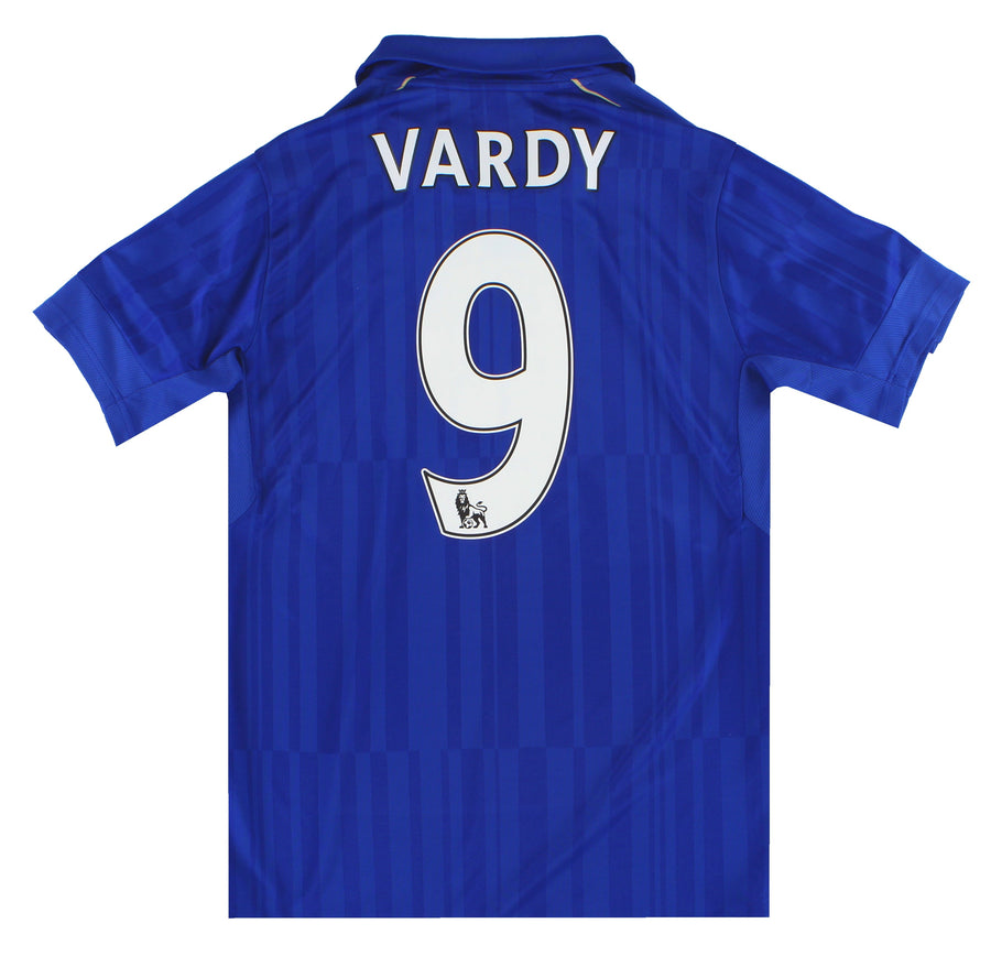 2016-17 Leicester Puma Home Shirt Vardy #9 M