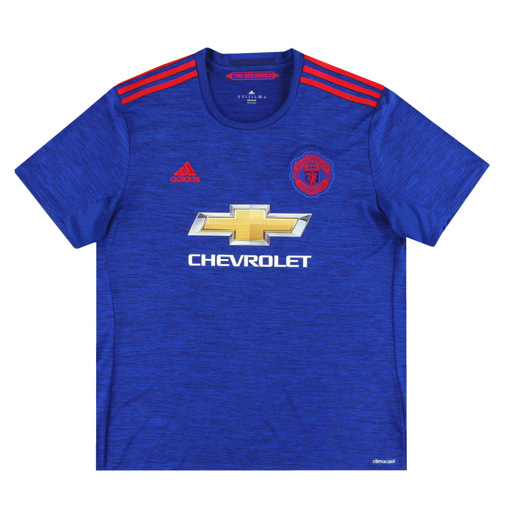 2016-17 Manchester United adidas Away Shirt M