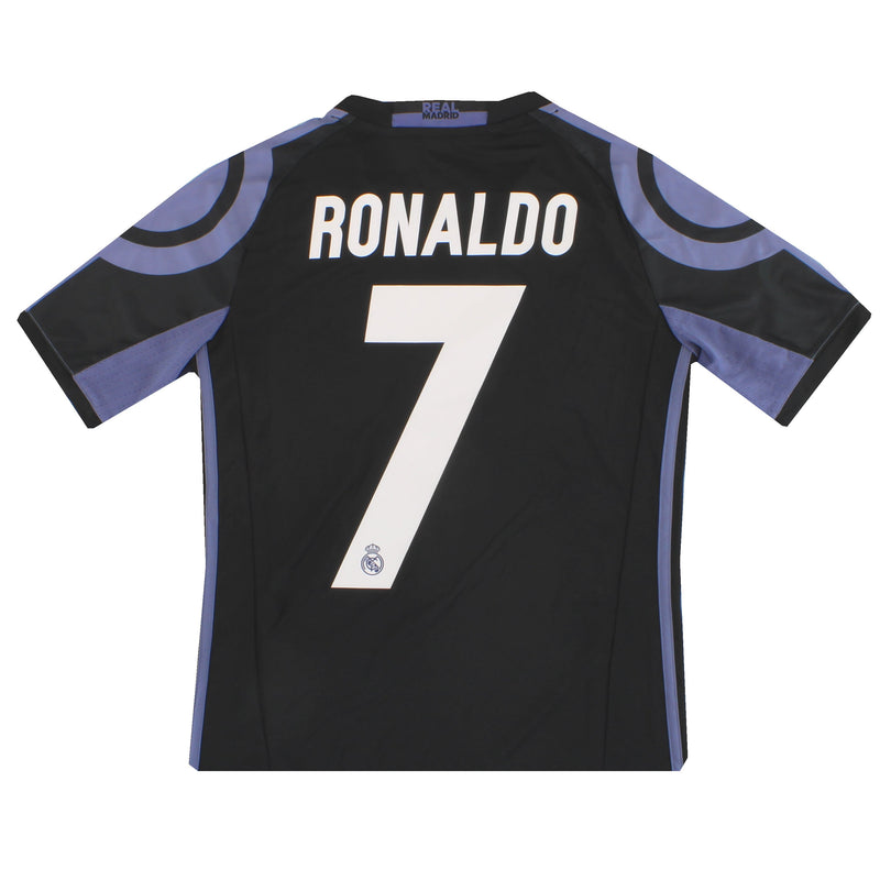2016-17 Real Madrid adidas Third Shirt Ronaldo #7 *w/tags* M.Boys