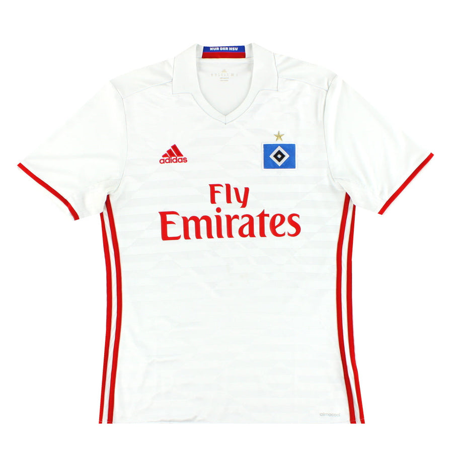 2016-18 Hamburg adidas Home Shirt M - Classic Football Kit