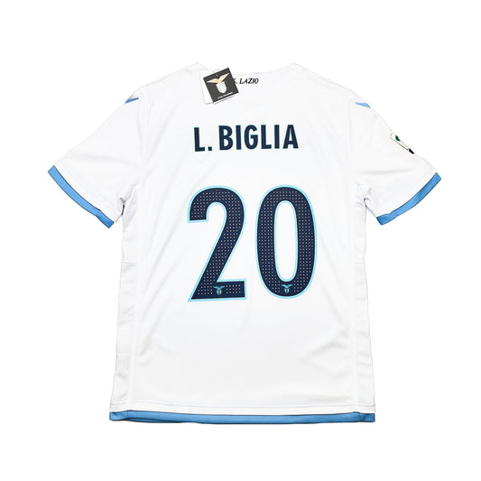2016/17 Lazio Biglia #20 *BNWT* Third Shirt (XL) Macron