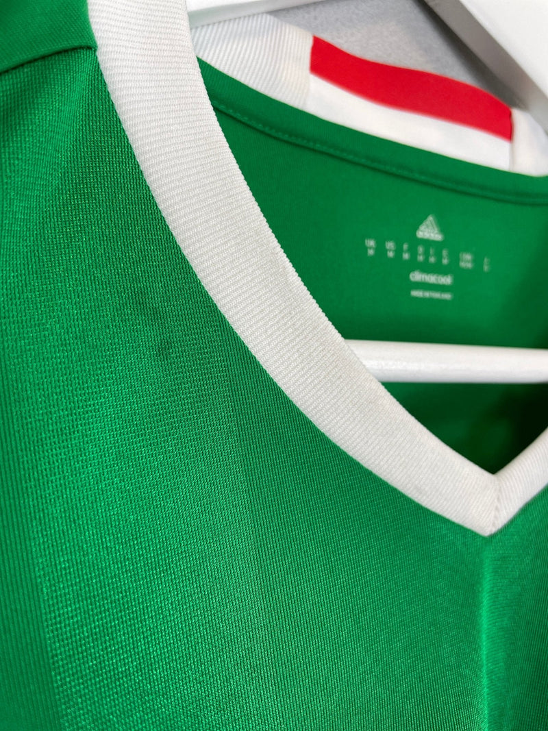 2016/17 Mexico Marquez #4 L/S Home Shirt (M) Adidas