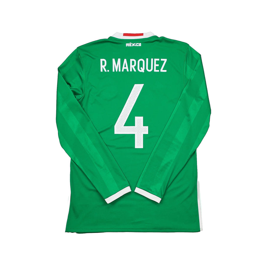 2016/17 Mexico Marquez #4 L/S Home Shirt (M) Adidas