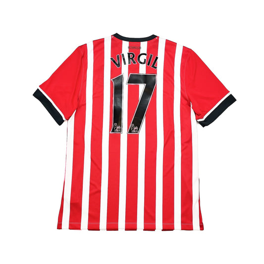 2016/17 SOUTHAMPTON VIRGIL #17 HOME SHIRT (XL) UNDER ARMOUR