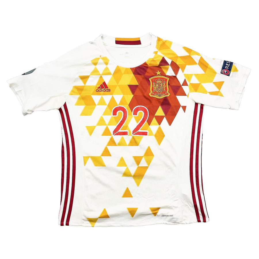 2016/17 Spain Nolito #22 Away Shirt (S) Adidas