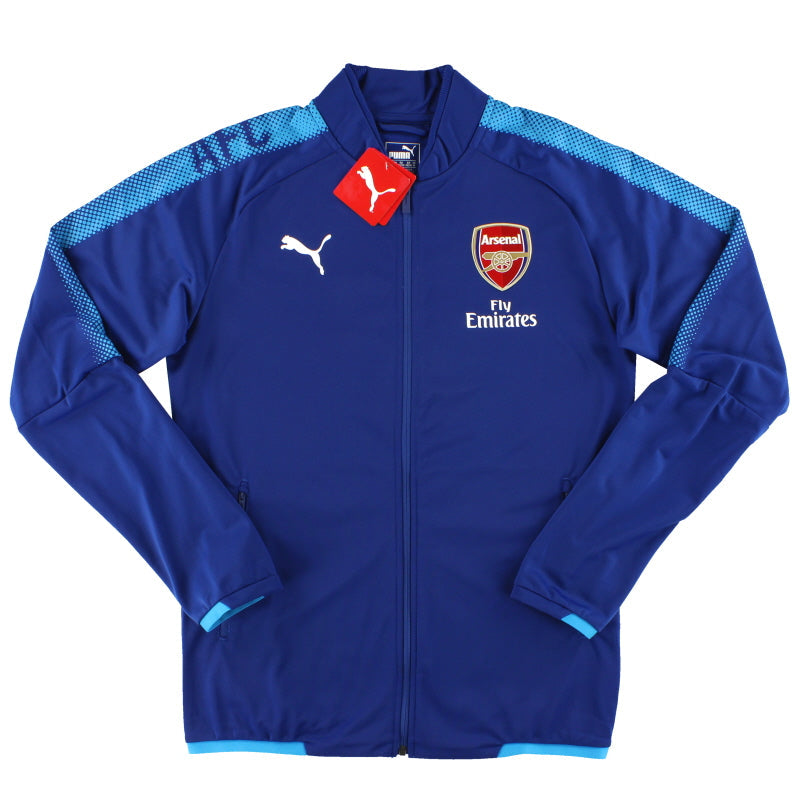 2017-18 Arsenal Puma Stadium Jacket *BNIB* S - Classic Football Kit