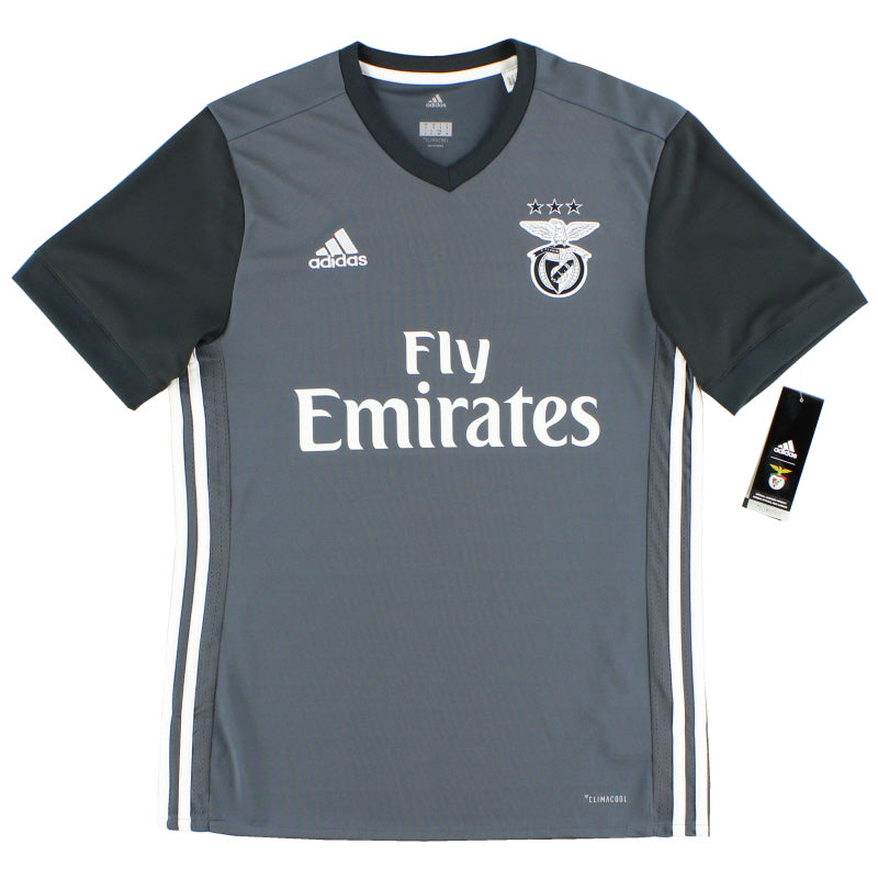 2017-18 Benfica adidas Away Shirt *w/tags* S - Classic Football Kit