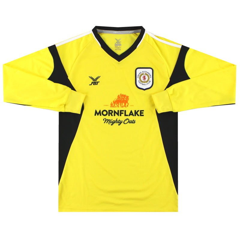 2017-18 Crewe Alexandra Goalkeeper Shirt L/S *As New*