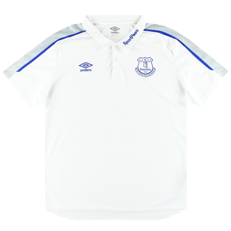 2017-18 Everton Umbro Polo Shirt XXL