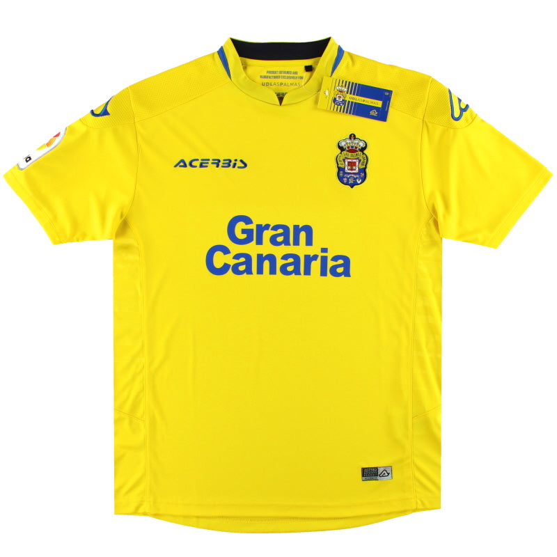 2017-18 Las Palmas Acerbis Home Shirt *BNIB* S - Classic Football Kit
