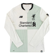 2017-18 Liverpool New Balance '125 Years' Away Shirt L/S