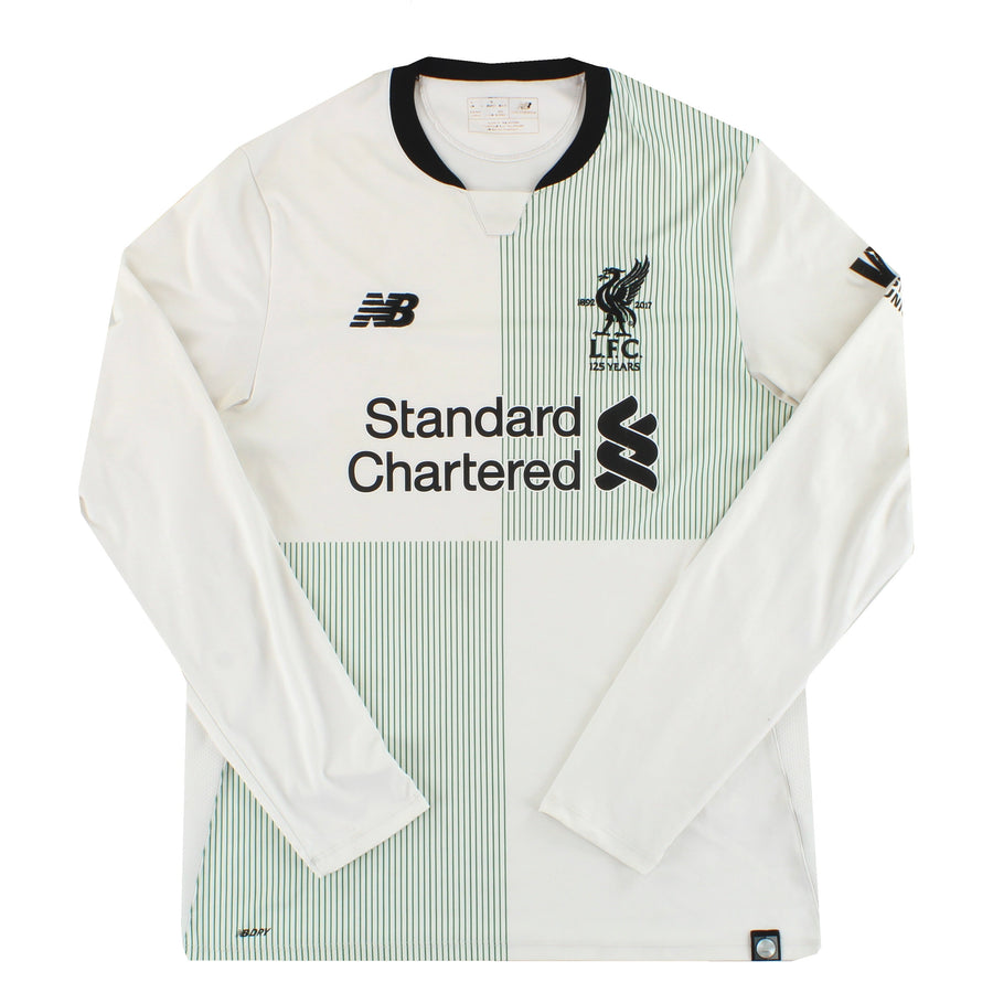 2017-18 Liverpool New Balance '125 Years' Away Shirt L/S