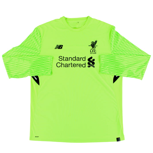 2017-18 Liverpool New Balance '125 Years' Goalkeeper Shirt L/S XL
