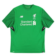 2017-18 Liverpool New Balance '125 Years' Goalkeeper Shirt XL - Classic Football Kit