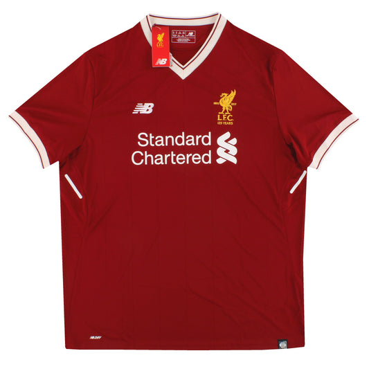 2017-18 Liverpool New Balance '125 Years' Home Shirt *w/tags* XXL