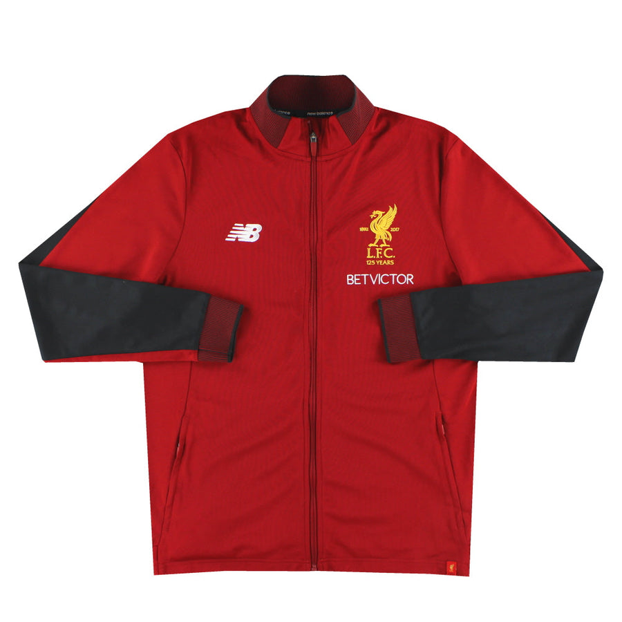2017-18 Liverpool New Balance '125 Years' Track Jacket L - Classic Football Kit
