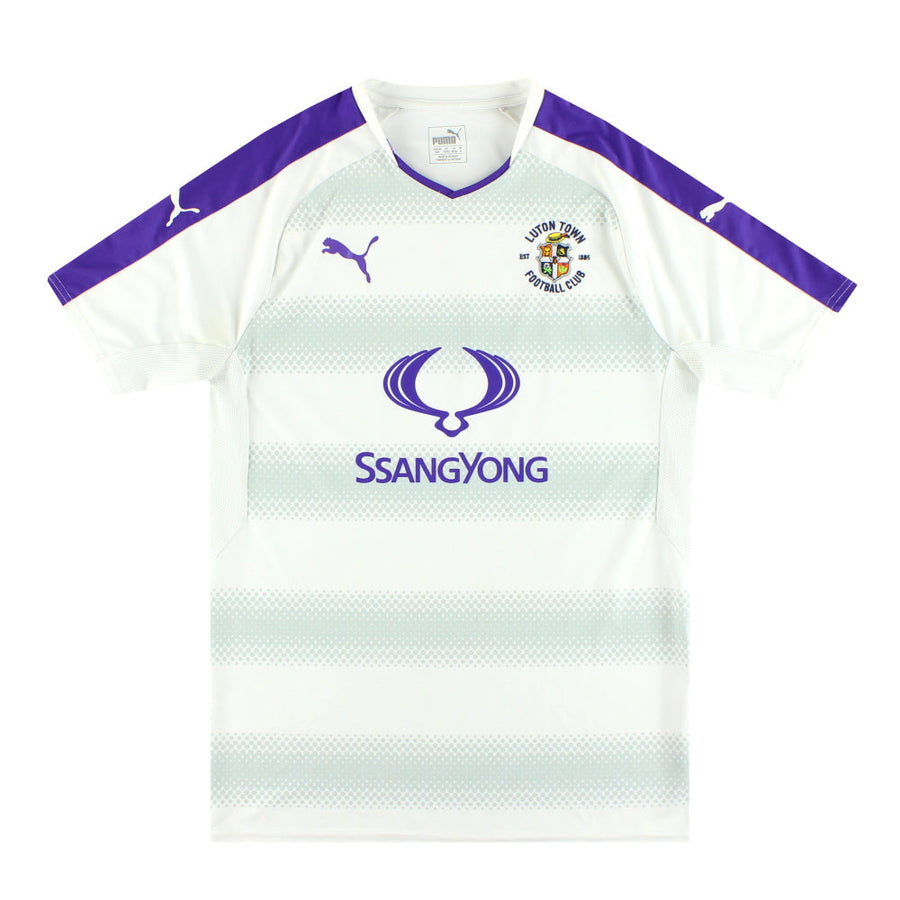 2017-18 Luton Town Puma Third Shirt M - Classic Football Kit