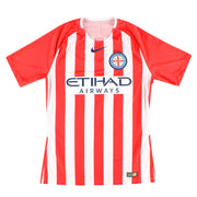 2017-18 Melbourne City Player Issue Away Shirt L - Classic Football Kit