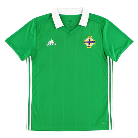 2017-19 Northern Ireland adidas Home Shirt *Mint* XS