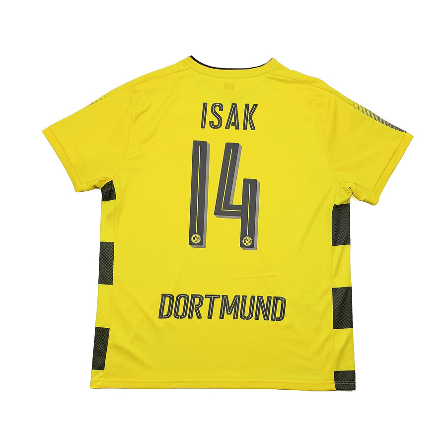 2017/18 Dortmund Isak #14 Home Shirt (XL) Puma