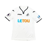 2017/18 Swansea City King #26 *Match Issue* Home Shirt (M) Joma
