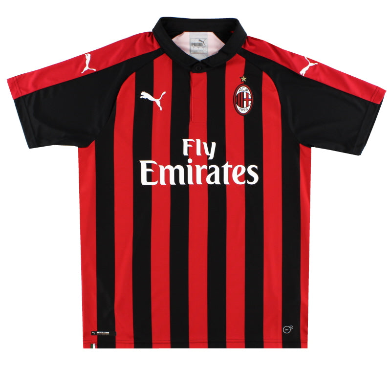 2018-19 AC Milan Puma Home Shirt XXL - Classic Football Kit