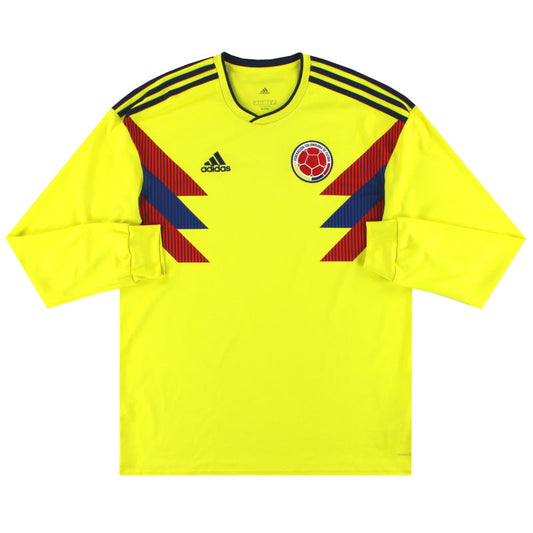 2018-19 Colombia adidas Home Shirt L/S *w/tags* XL