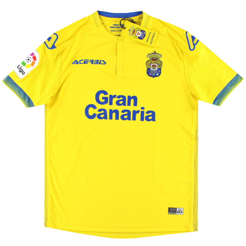 2018-19 Las Palmas Acerbis Home Shirt *BNIB* M - Classic Football Kit