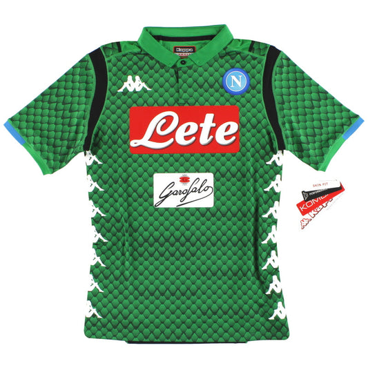 2018-19 Napoli Kappa Kombat Goalkeeper Shirt *w/tags* S
