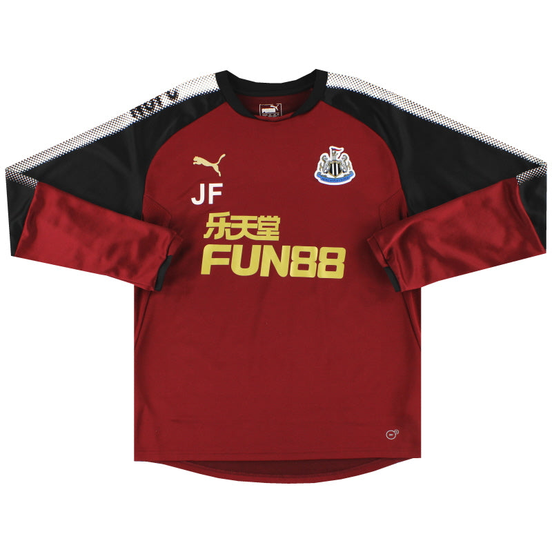2018-19 Newcastle Puma Staff Issue Training Top 'JF' L